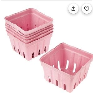 Pink Berry Baskets